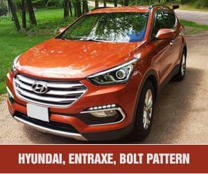 Bannière Entraxe Bolt Pattern Hyundai