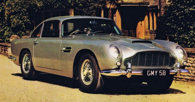 Fiche techniques, caractéristiques de l'automobile Aston Martin DB5 1963