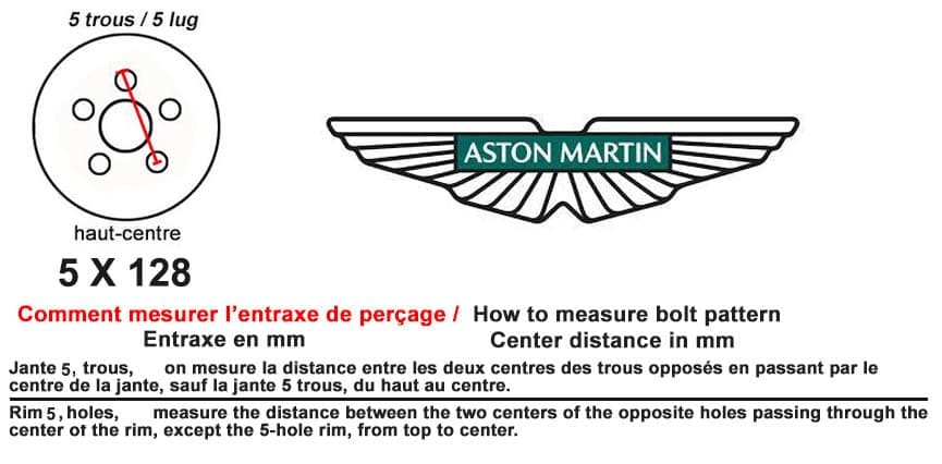 entraxe Aston Martin Entraxe 5 x 128 Aston mARTIN