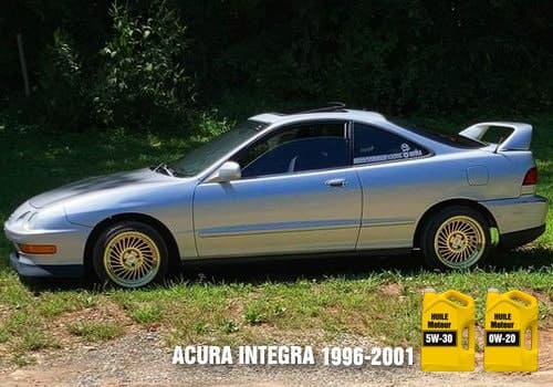 Acura Integra gris pâle
