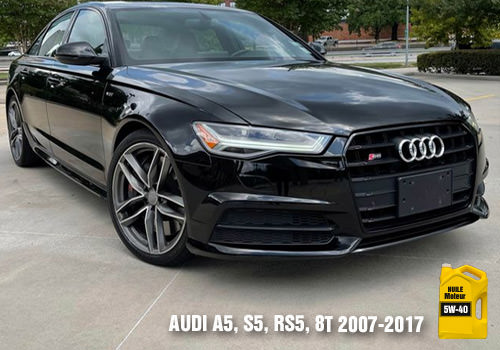 Audi A5 huile 5w-40