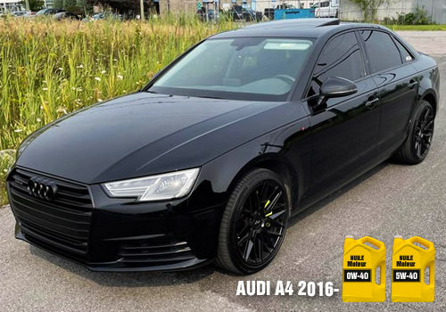 Automobile Audi A4 Huile