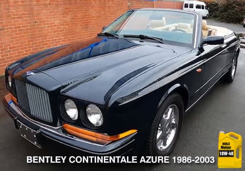 Bentley Azure continental Noir