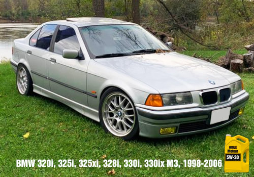 BMW SÉRIE 3 HUILE 5W-30