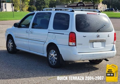 Buick Terraza huile 5W-30