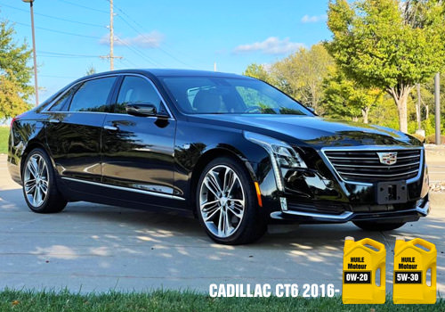 Cadillac CT6 Huile 0w-20 5w-30