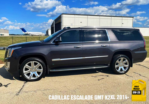 Cadillac Escalade GMT hUILE 0W-20