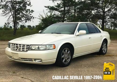 Cadillac Seville huile 5w-30