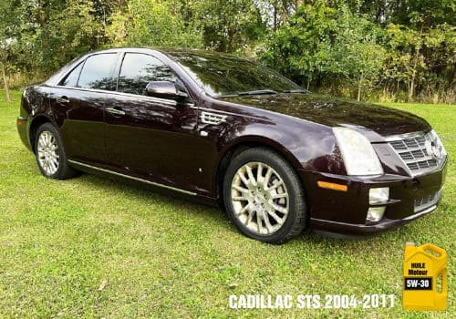 Cadillac STS Huile 5w-30