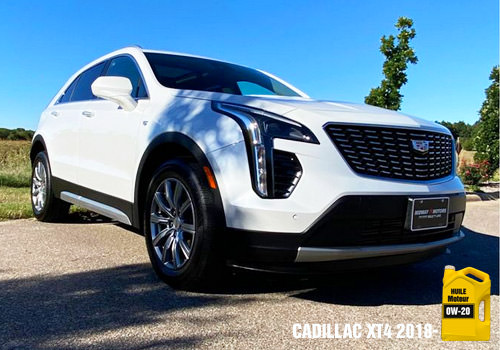Cadillac XT4 Huile 0w-20
