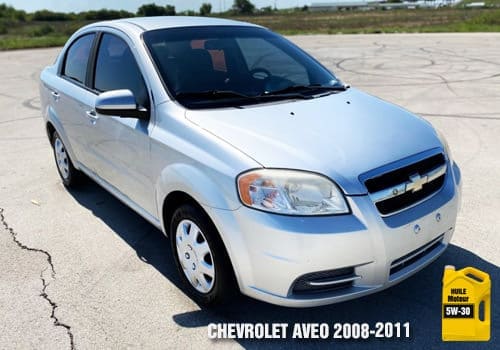 Chevrolet Aveo Huile Moteur 5w-30