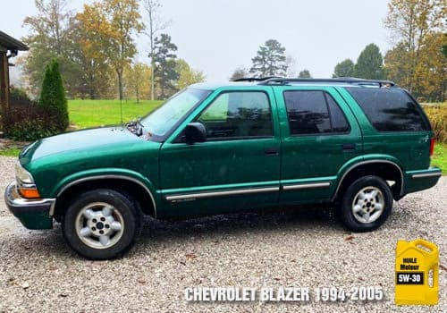 Blazer huile moteur 5W-30