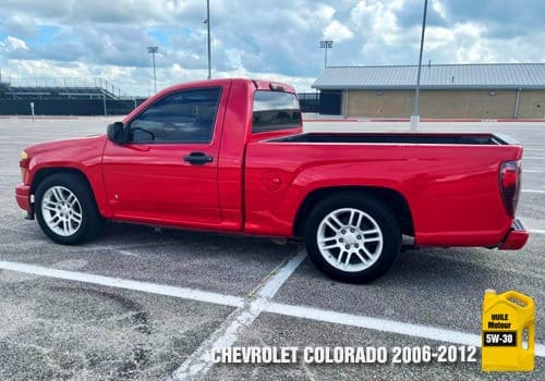 Chevrolet Colorado huile 5w-30