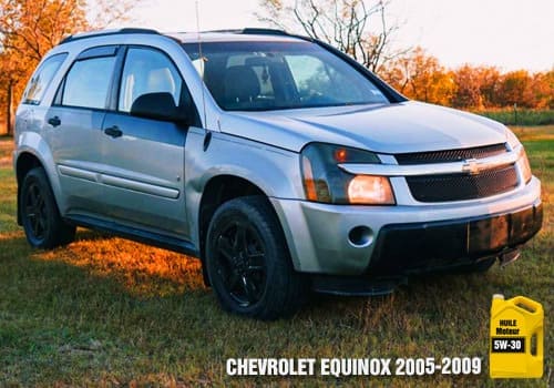 Chevrolet Equinox huile 5w-30