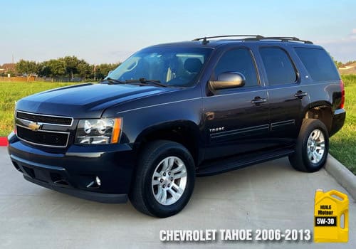 Chevrolet Tahoe huile 5W-30