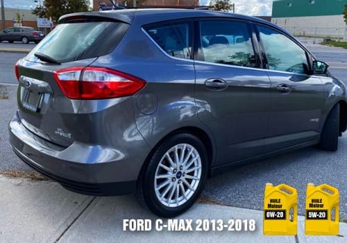 Ford C-MAX huile 0w-20 5w-20