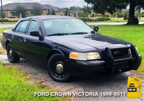 Ford Crown Victoria huile 5w-20