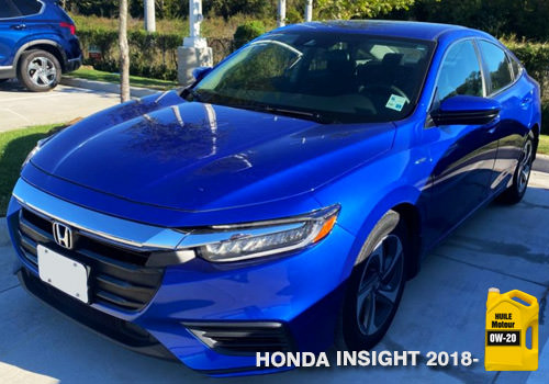 Honda Insight huile 0w-20