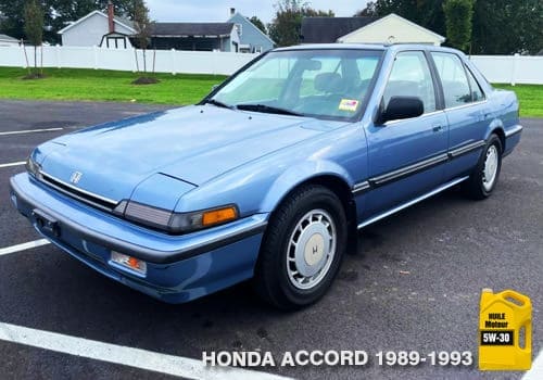 Honda Accord huile 5w-30