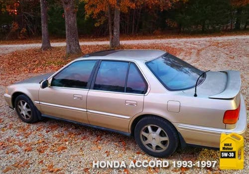 Automobile Honda Accord huile 5w-30
