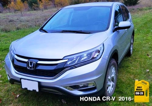Automobile Honda CR-V huile moteur 0w-20