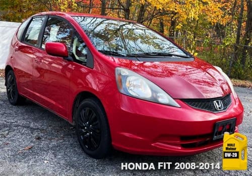 image honda fit huile 0w-20