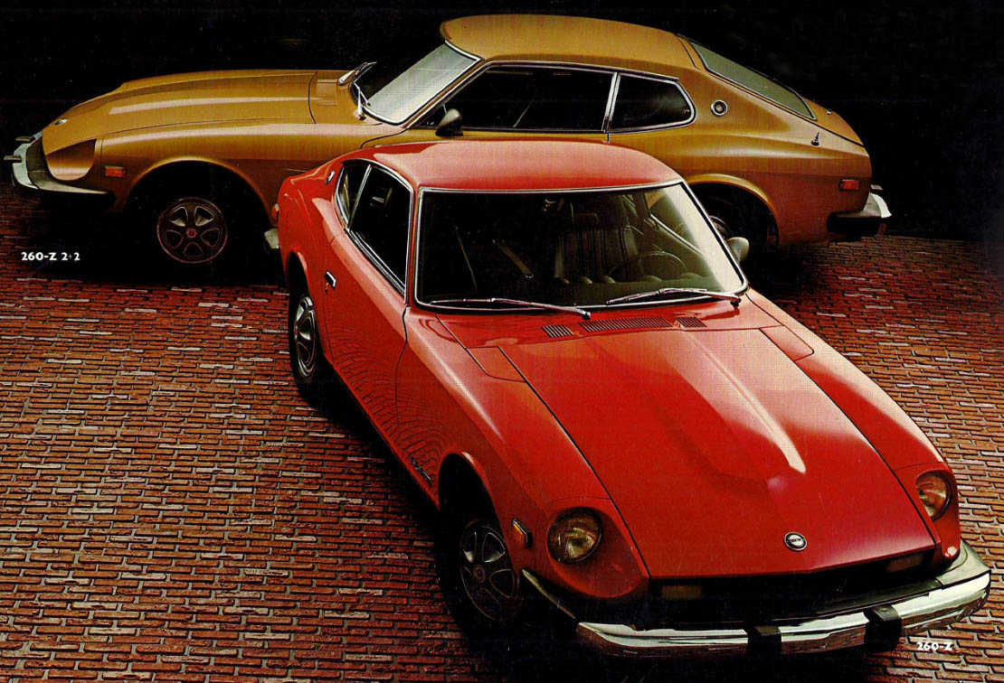 Datsun rouge 260z 1975